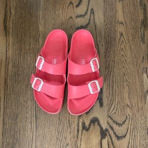 Pink Birkenstocks